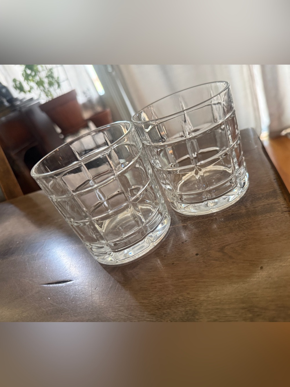 Godinger Silver 2-pack Radius Double Old Fashioned Glasses - Preowned